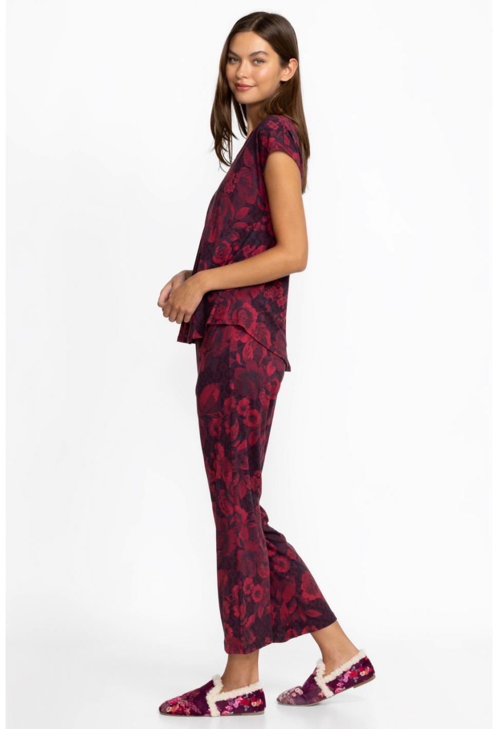 Women Sleepwear | Johnny Was The Bobbie Crop Set Carrie