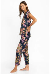 Women Sleepwear | Johnny Was The Bobbie Crop Set Delfino