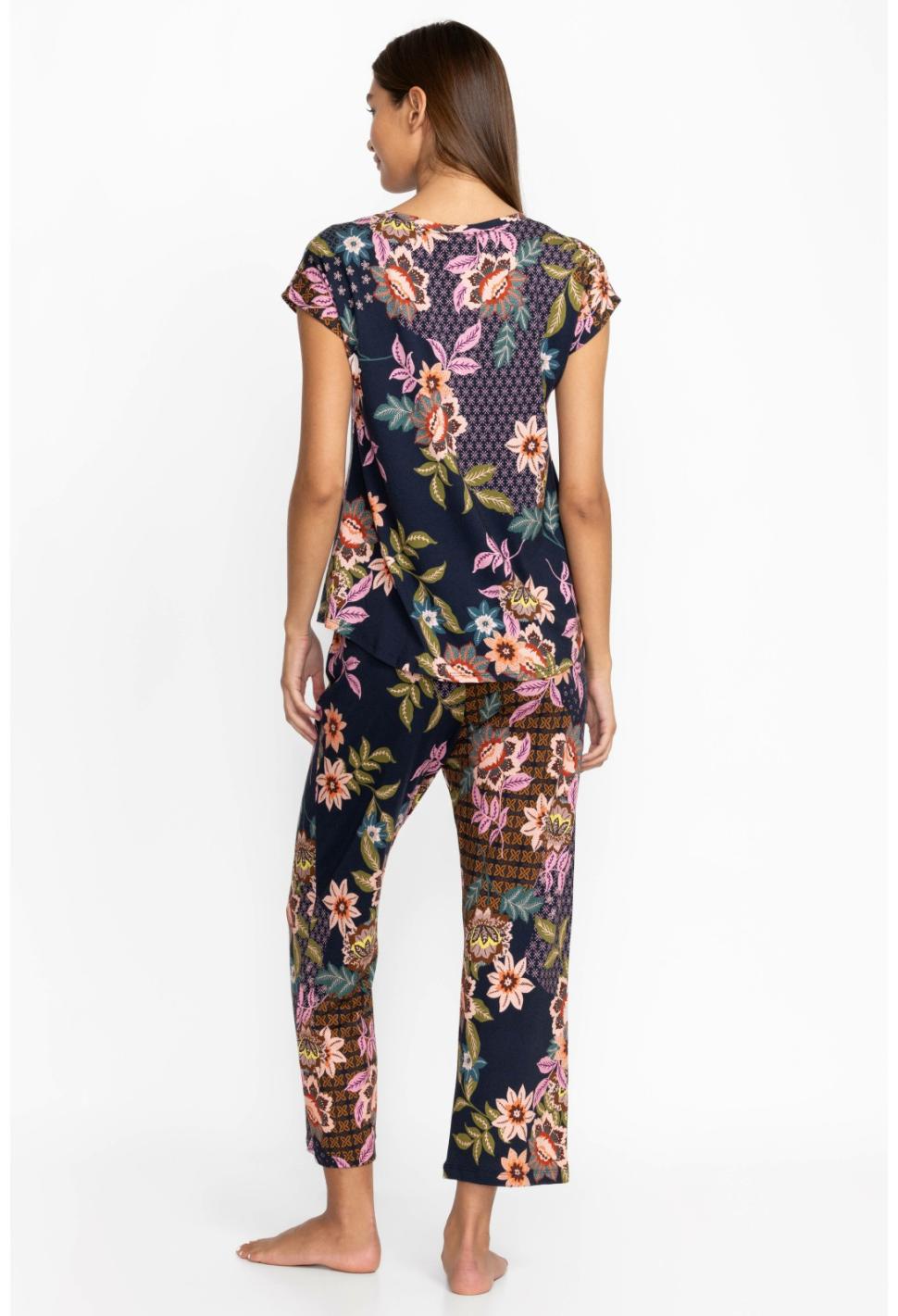 Women Sleepwear | Johnny Was The Bobbie Crop Set Delfino