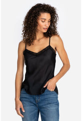 Women Slips &amp; Camis | Johnny Was Short Slip Black