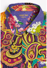 Women Swim &amp; Resort | Johnny Was Paisley Heart Mens Coverup Shirt Paisley Heart