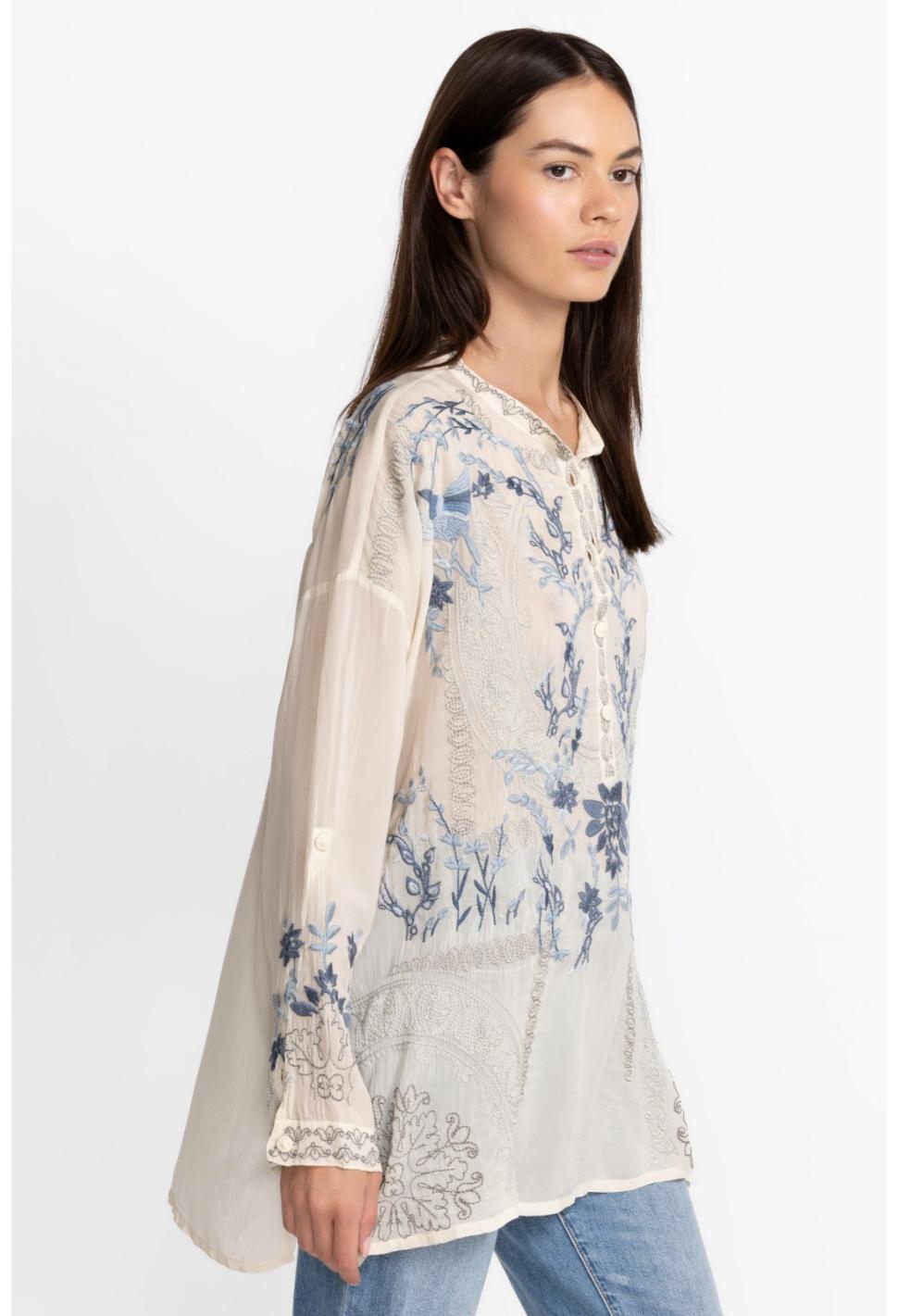 Women Tops | Johnny Was Alessa Tunic Shell