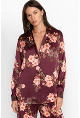 Women Tops | Johnny Was Amanza Roll Sleeve Shirt Winonna