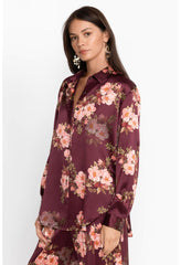 Women Tops | Johnny Was Amanza Roll Sleeve Shirt Winonna