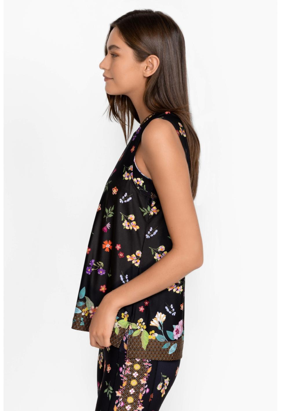 Women Tops | Johnny Was Bee Active Muscle Tank Nani