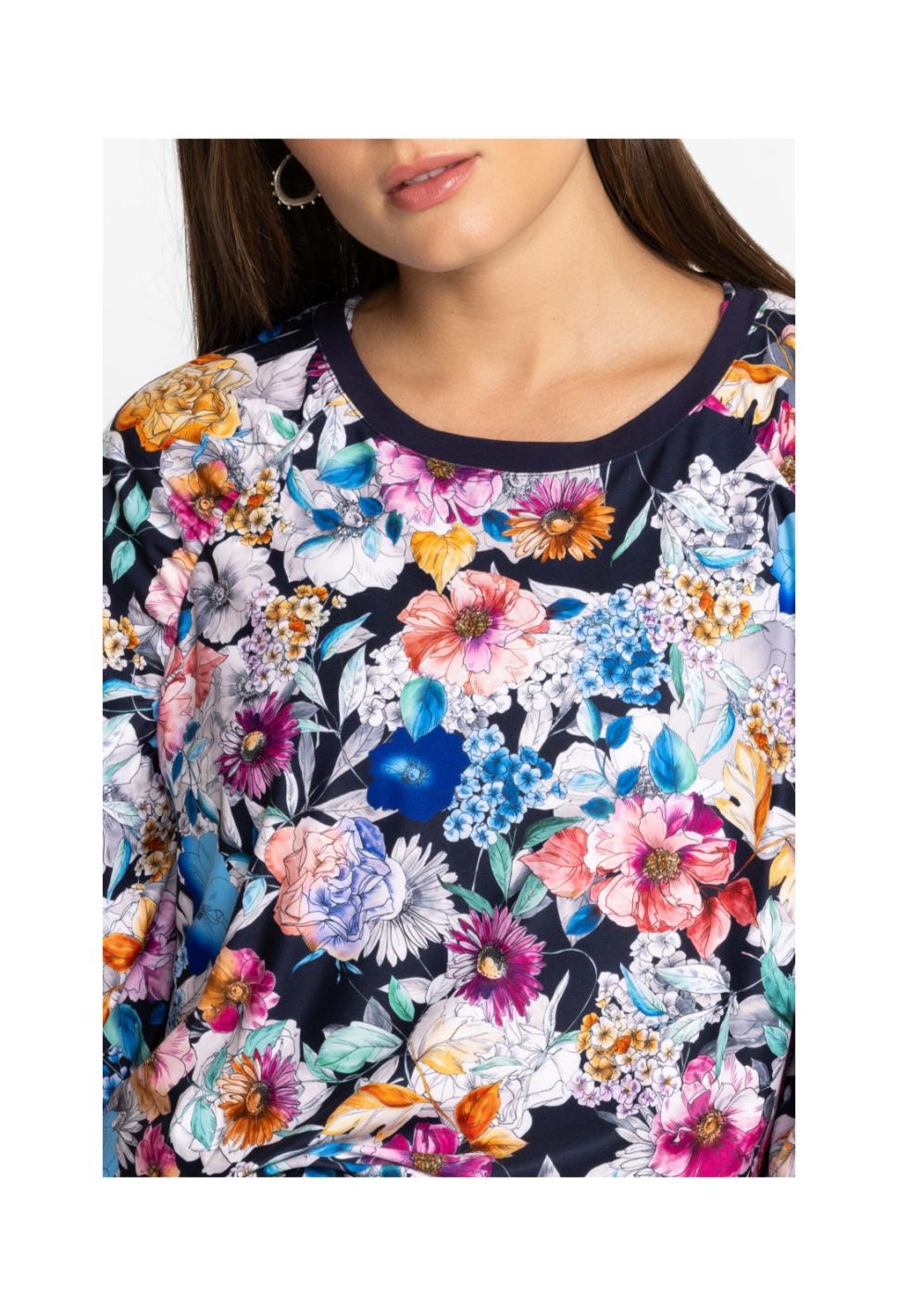 Women Tops | Johnny Was Bee Active Ruched Raglan Sleeve Pullover Falldance