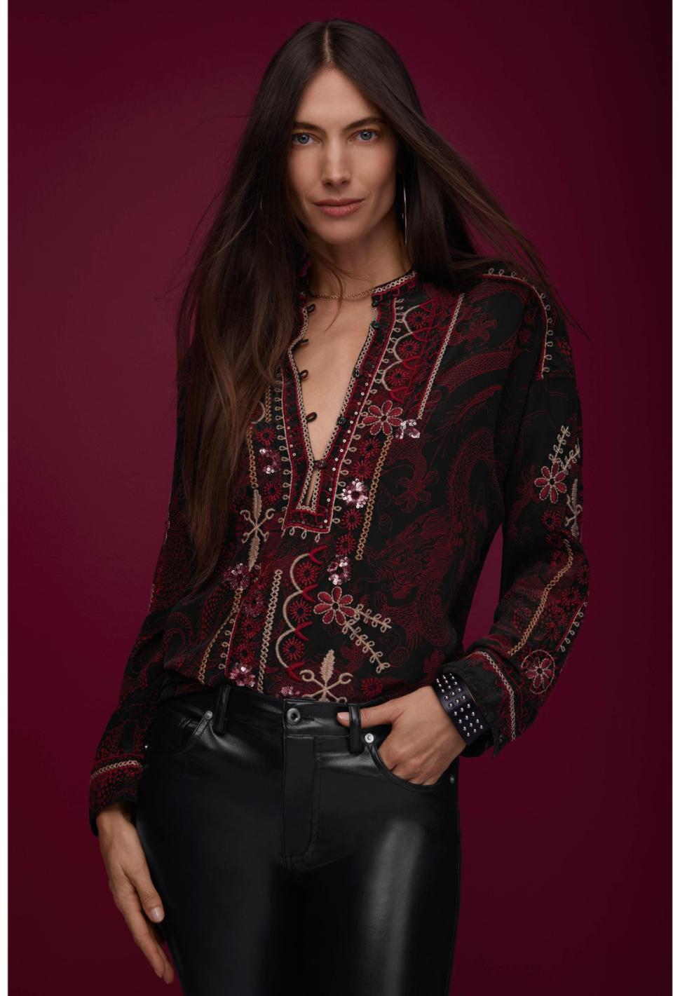 Women Tops | Johnny Was Belina Tunic Multi