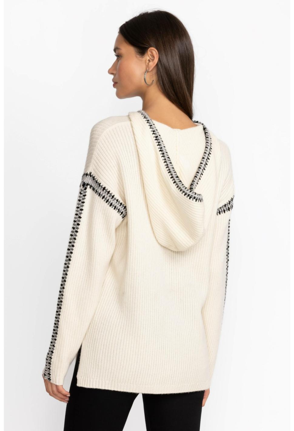 Women Tops | Johnny Was Beltran Multi Color Whipstitch Baja Cream