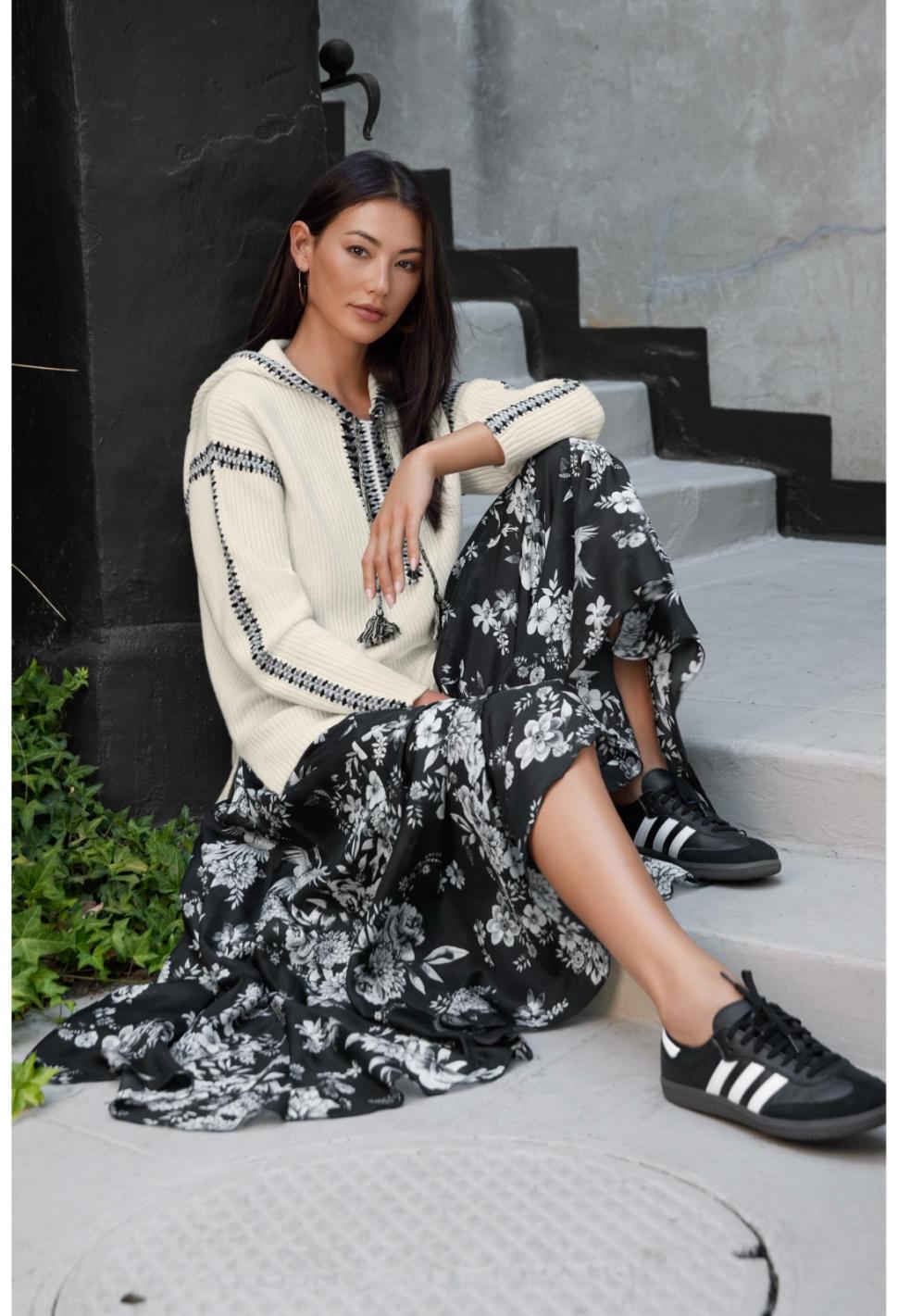 Women Tops | Johnny Was Beltran Multi Color Whipstitch Baja Cream