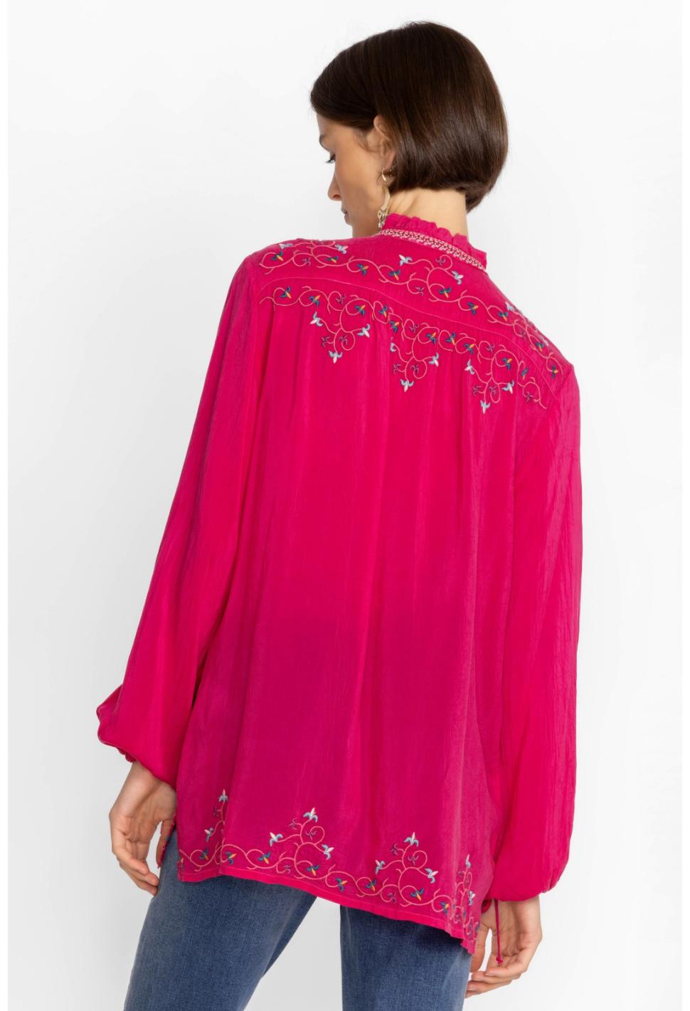 Women Tops | Johnny Was Bertha Blouse Vivacious