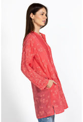 Women Tops | Johnny Was Birdie Marisol Tunic Passion Fruit