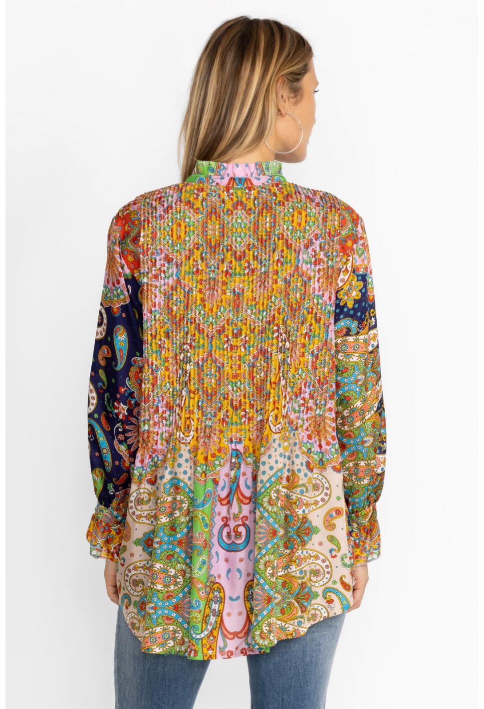 Women Tops | Johnny Was Braemar Kita Tunic Breamarnight