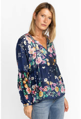 Women Tops | Johnny Was Bursting Echo Blouse Bursting