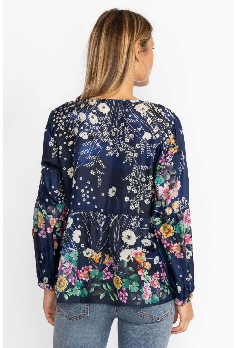 Women Tops | Johnny Was Bursting Echo Blouse Bursting