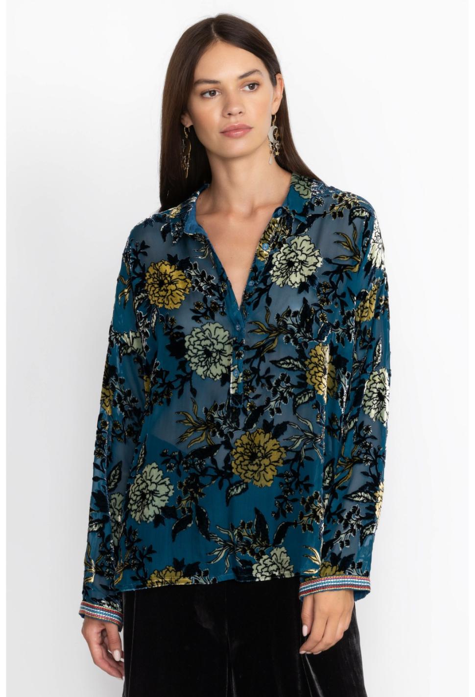 Women Tops | Johnny Was Cadeki Blouse Multi