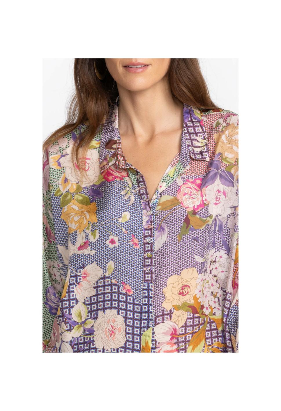 Women Tops | Johnny Was Cathron Mingle Blouse Cathron