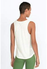 Women Tops | Johnny Was Effect Mesh Contrast Tank Tofu