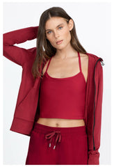 Women Tops | Johnny Was Endurance Cross Back Cami Rio Red