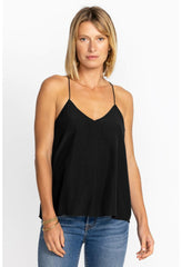 Women Tops | Johnny Was Etta Cami Top Black