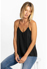 Women Tops | Johnny Was Etta Cami Top Black