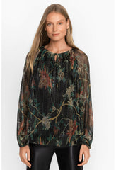 Women Tops | Johnny Was Evelina Metallic Blouse Multi