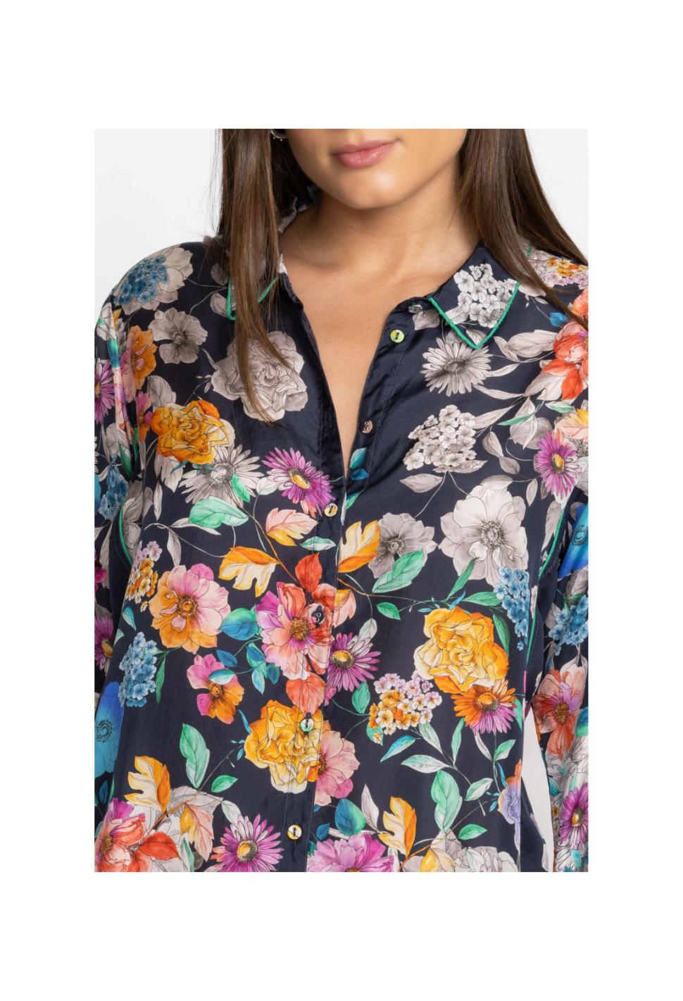 Women Tops | Johnny Was Fall Dancer Button Up Falldance