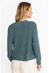 Women Tops | Johnny Was Hachi Kangaroo Pocket Pullover North Atlantic