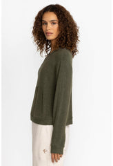 Women Tops | Johnny Was Hachi Kangaroo Pocket Pullover Thyme