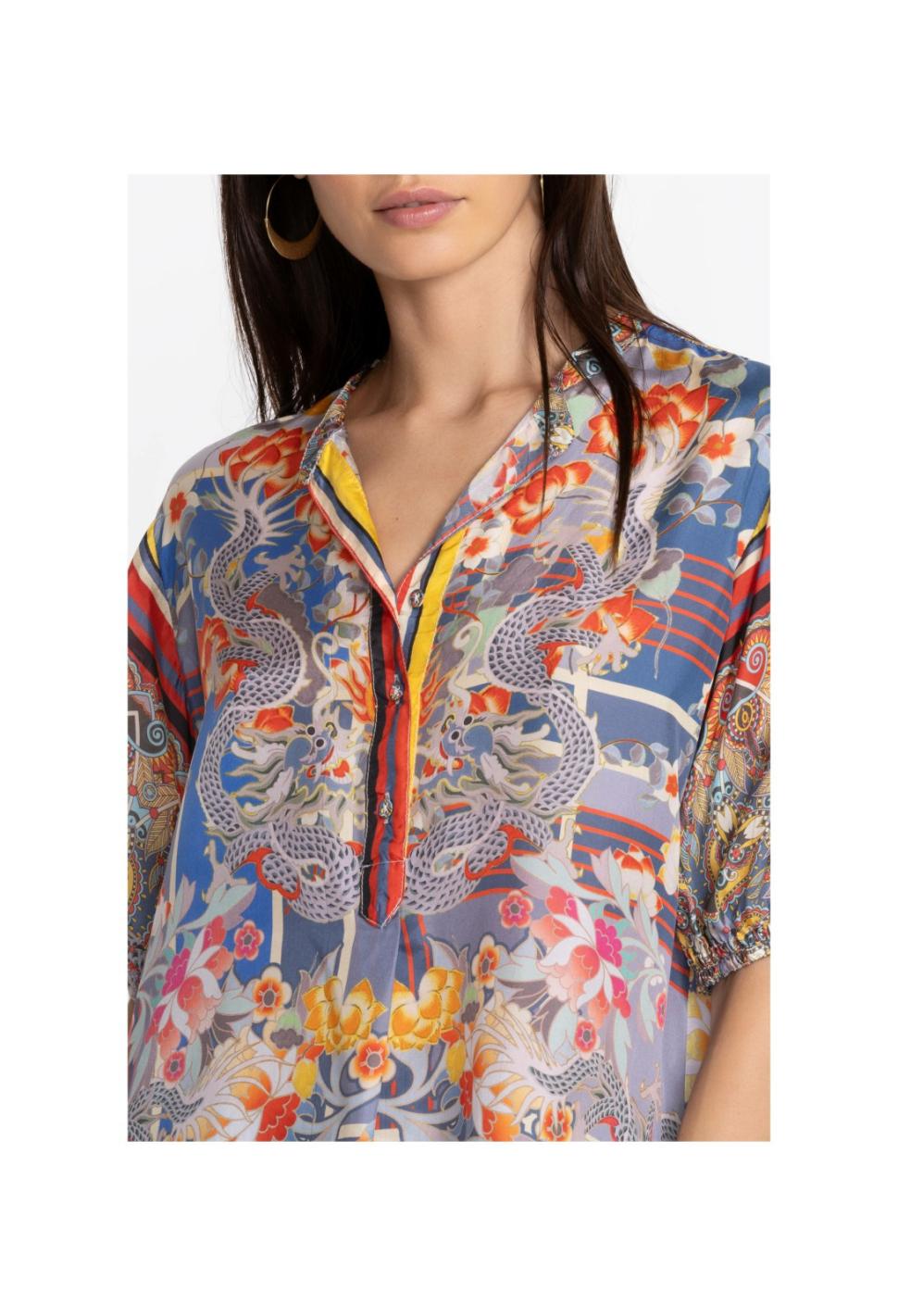 Women Tops | Johnny Was Hillan Morii Tunic Hillan