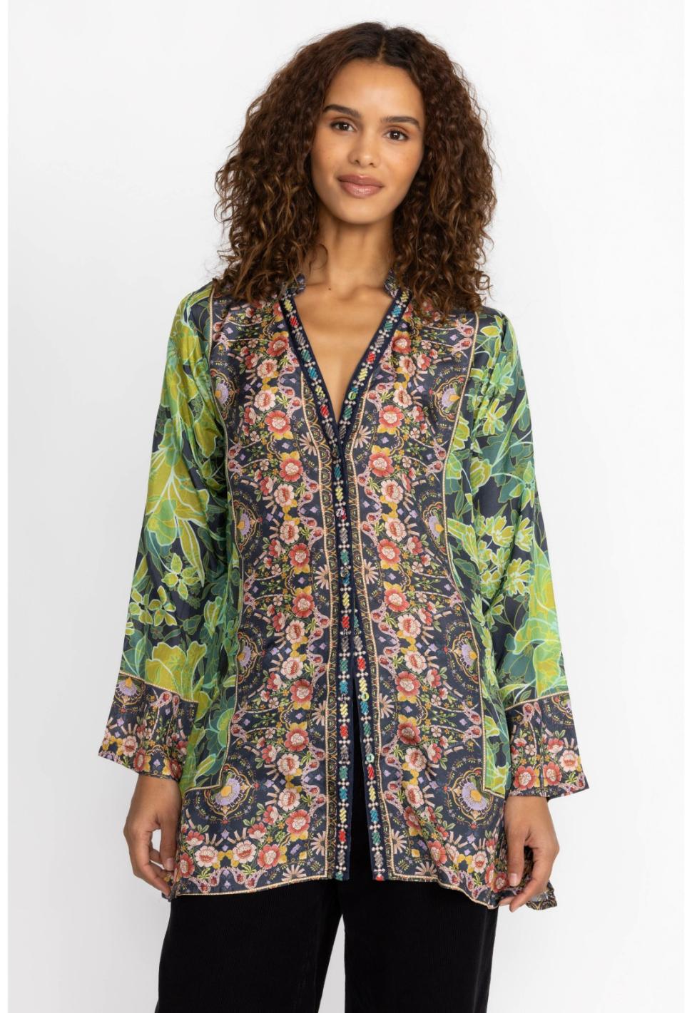 Women Tops | Johnny Was Hirz Tali Tunic Hirz