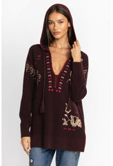 Women Tops | Johnny Was Ivey Baja Pullover Eggplant