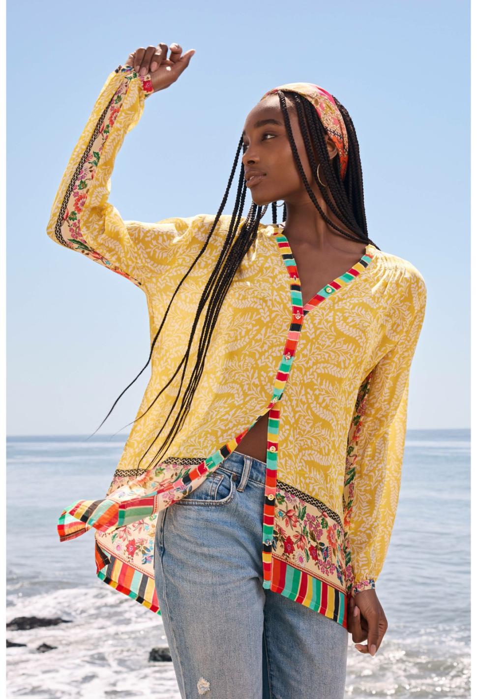 Women Tops | Johnny Was Millamo Blair Tunic Multi