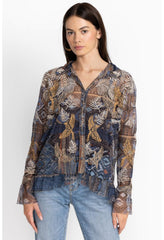 Women Tops | Johnny Was Noemie Mesh Blouse Multi