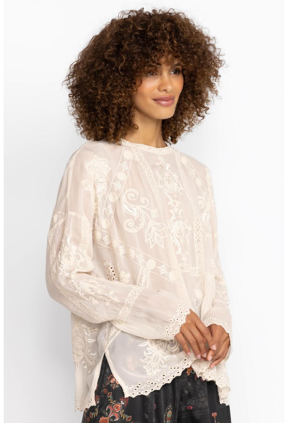 Women Tops | Johnny Was Nola Blouse Shell