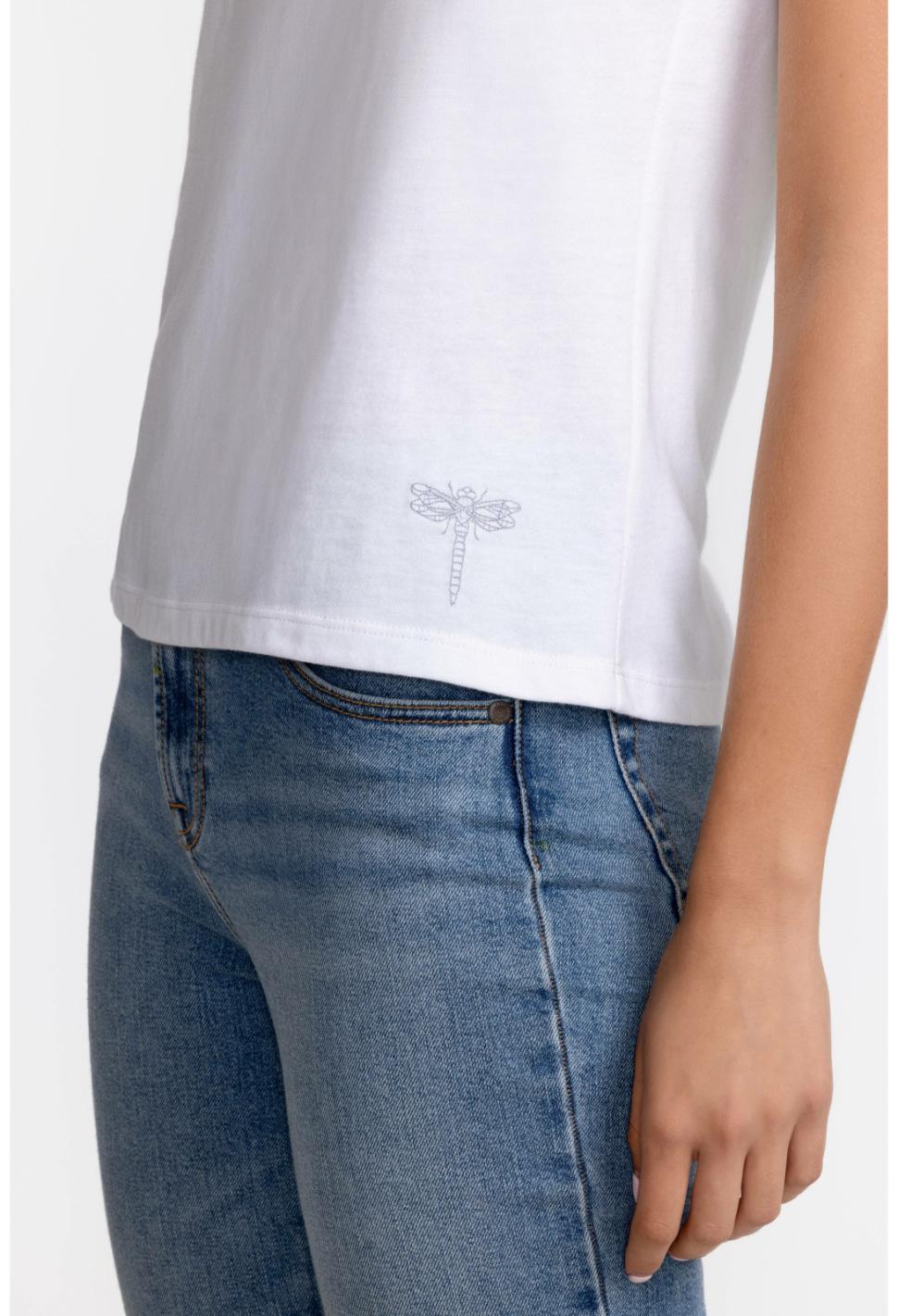 Women Tops | Johnny Was Organic Cotton Essential Tank Bright White