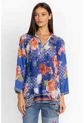 Women Tops | Johnny Was Pajaro Coddi Tunic Pajaro