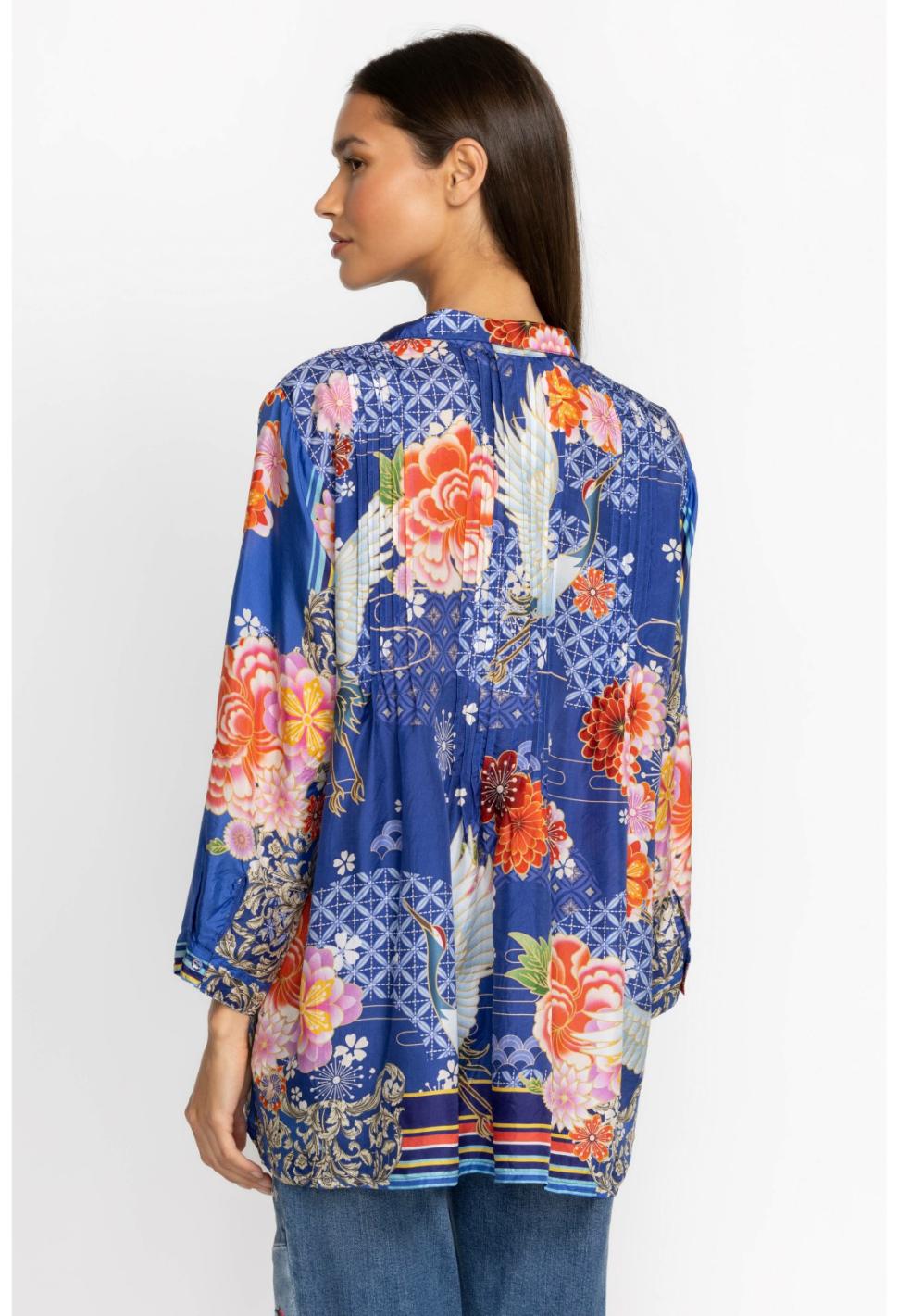 Women Tops | Johnny Was Pajaro Coddi Tunic Pajaro