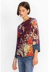 Women Tops | Johnny Was Phoenix Kimono Sleeve Tee Phoenix