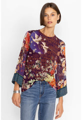 Women Tops | Johnny Was Phoenix Kimono Sleeve Tee Phoenix
