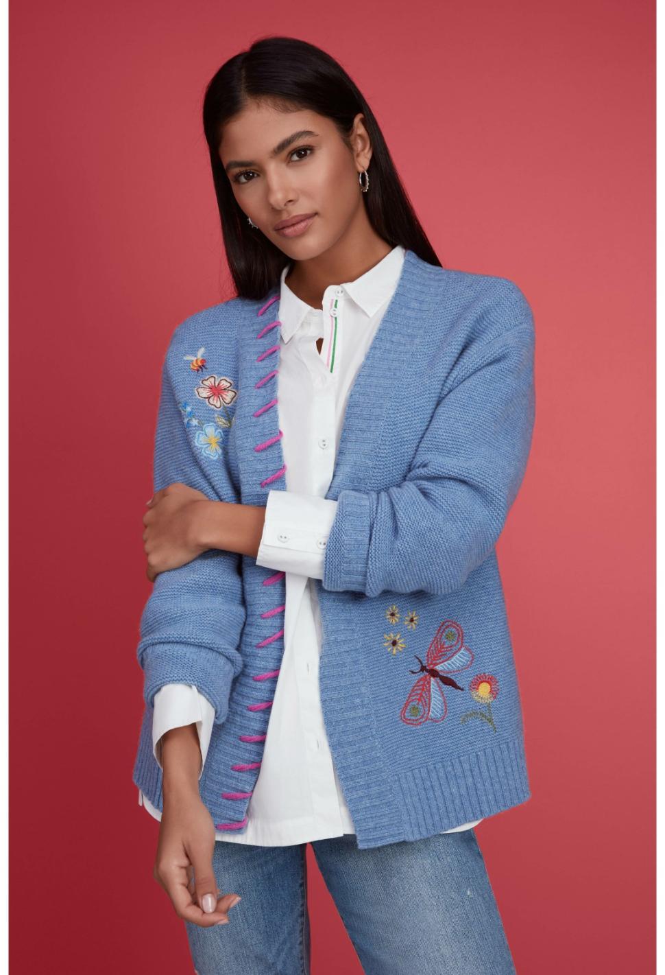 Women Tops | Johnny Was Poplin Relaxed Pocket Shirt White