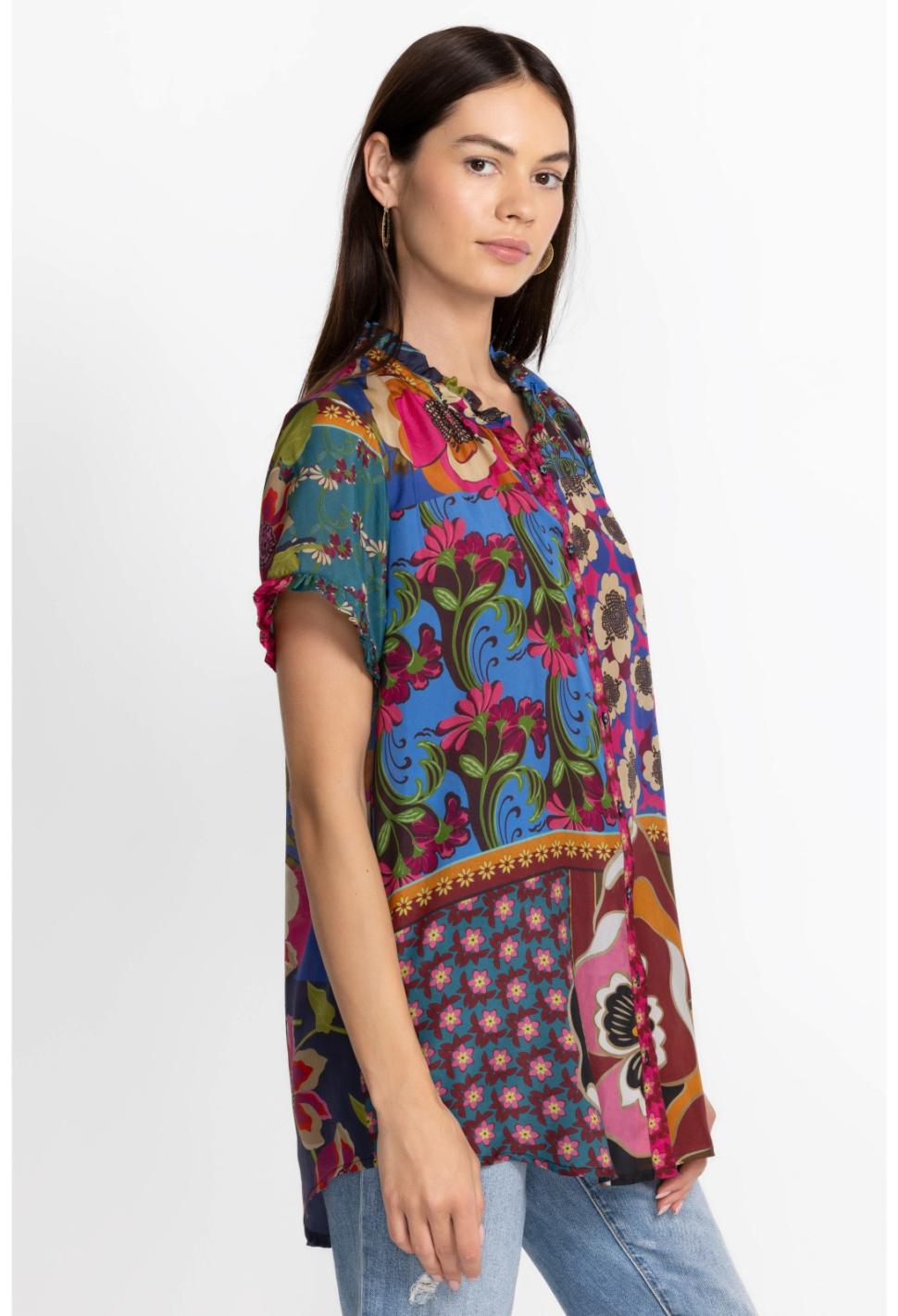 Women Tops | Johnny Was Promisino Zoli Tunic Promisino