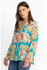 Women Tops | Johnny Was Rivoray Arie Button Up Rivoray