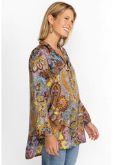 Women Tops | Johnny Was Sandalwood Tunic Sandalwood