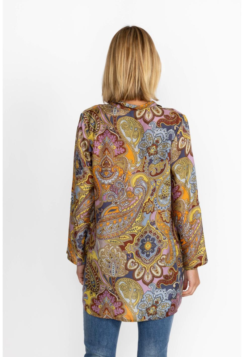 Women Tops | Johnny Was Sandalwood Tunic Sandalwood