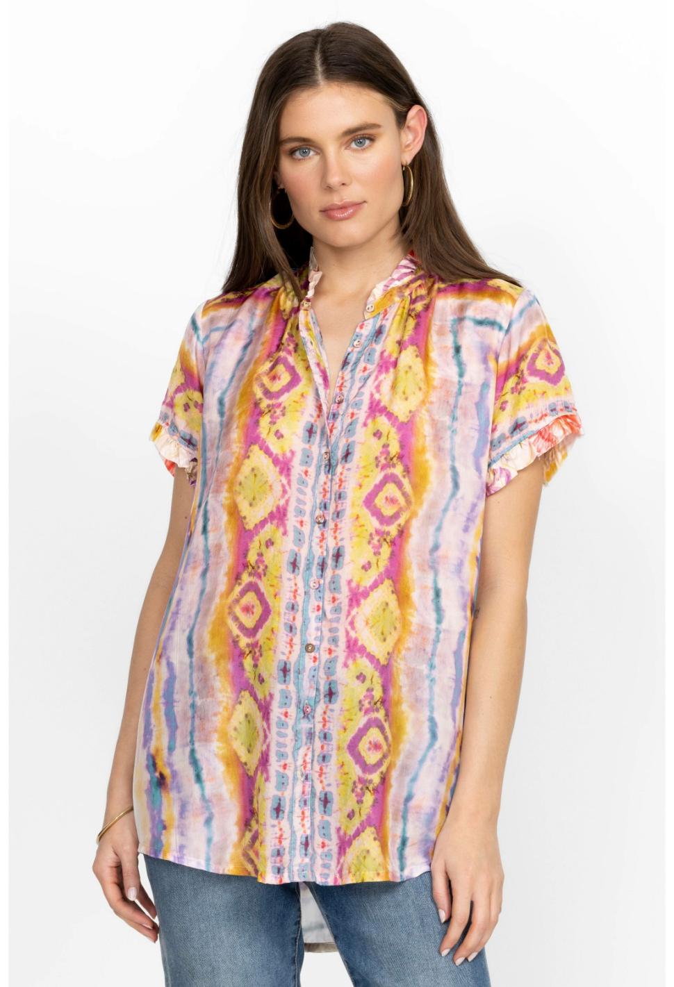 Women Tops | Johnny Was Sander Zoli Tunic Sander