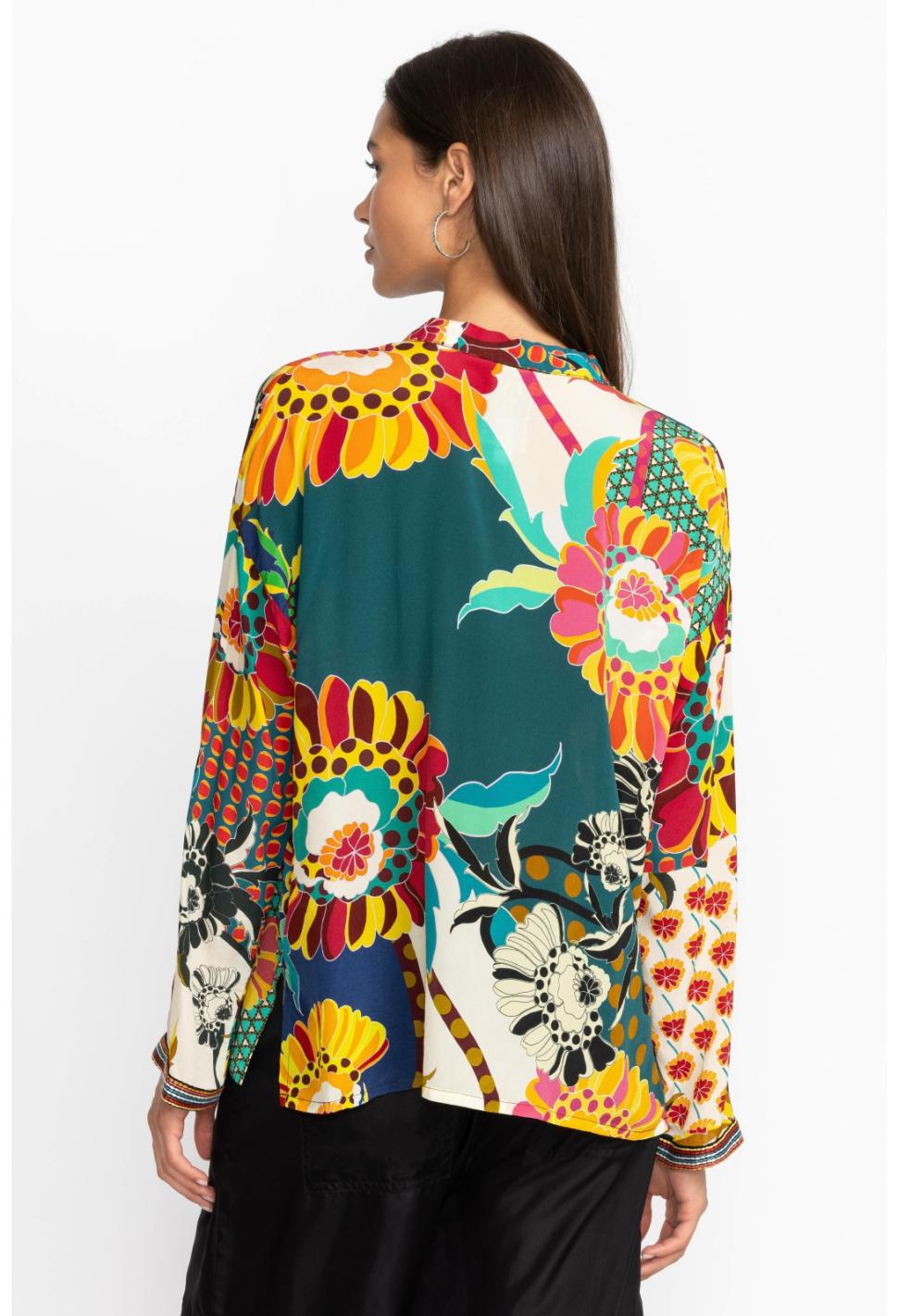 Women Tops | Johnny Was Seline Blouse Kimbra