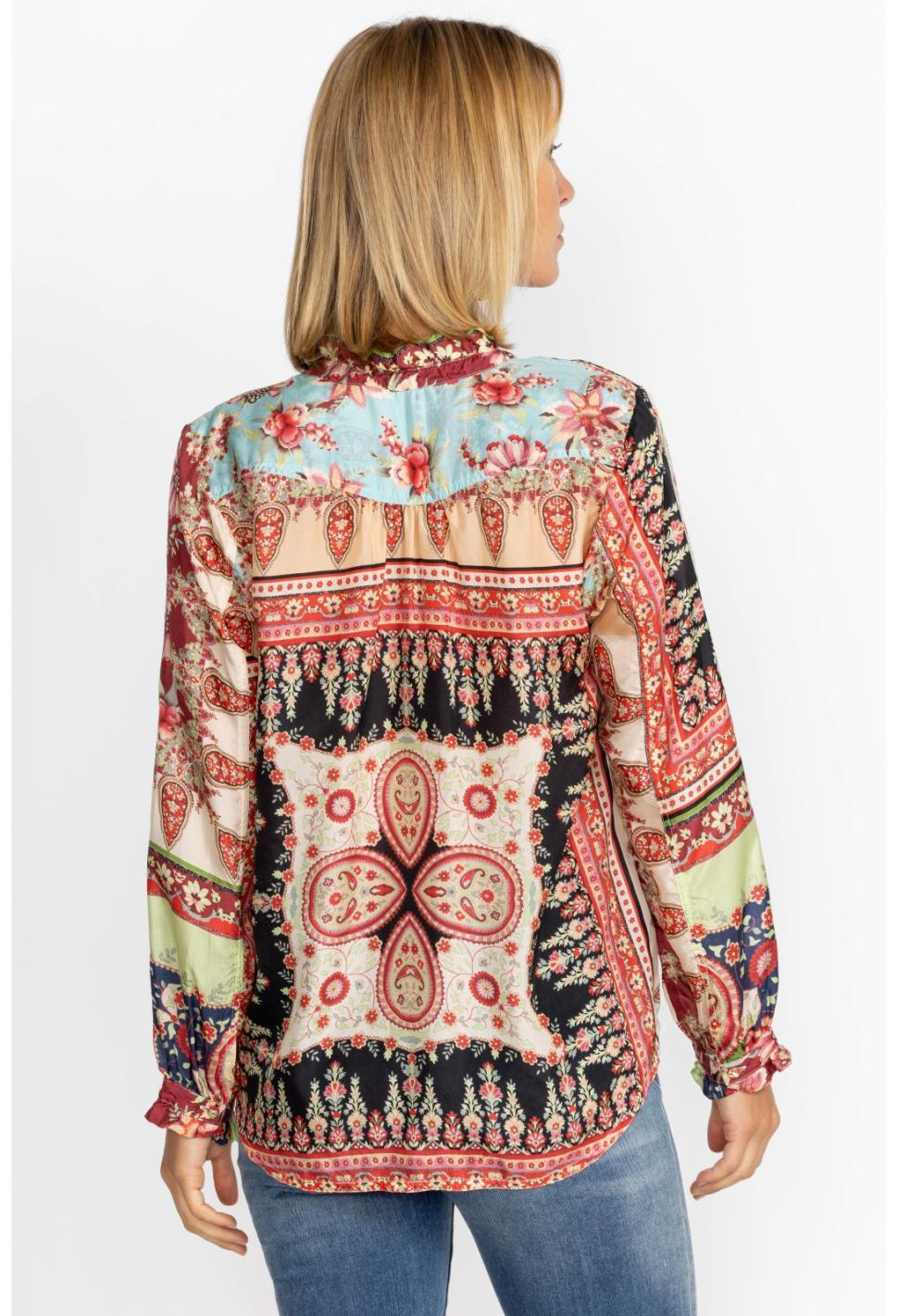 Women Tops | Johnny Was Thena Amabel Blouse Thena