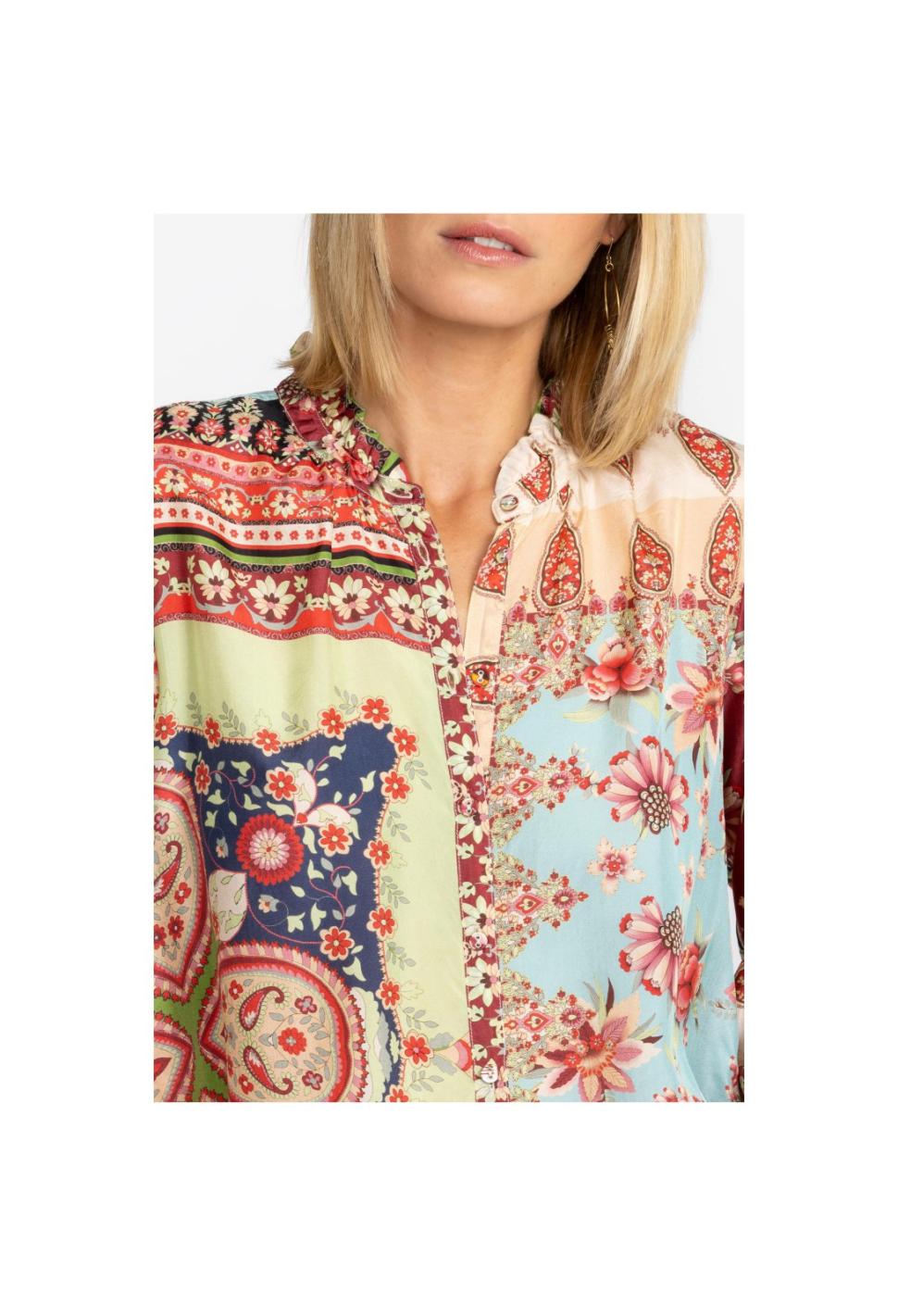 Women Tops | Johnny Was Thena Amabel Blouse Thena
