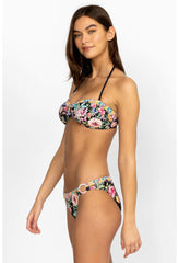 Women Two-Pieces | Johnny Was Black Butterfly Ring Bikini Bottoms Black Butterfly