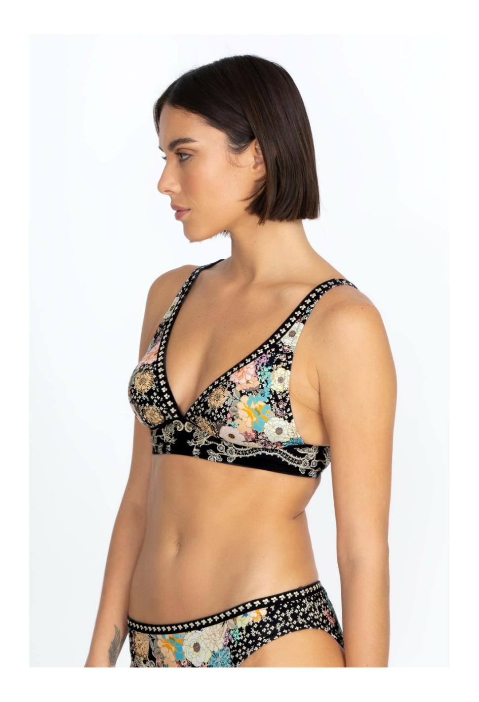 Women Two-Pieces | Johnny Was Mila Adjustable Bikini Top Mila